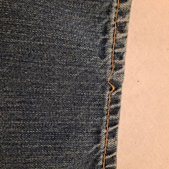 Lucky Brand 181 Jeans Mens 42x32 Blue Medium Wash Denim Relaxed Fit Straight Leg - Picture 8 of 12